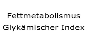 Fettverbrennung glykämischer Index