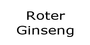 Roter Ginseng