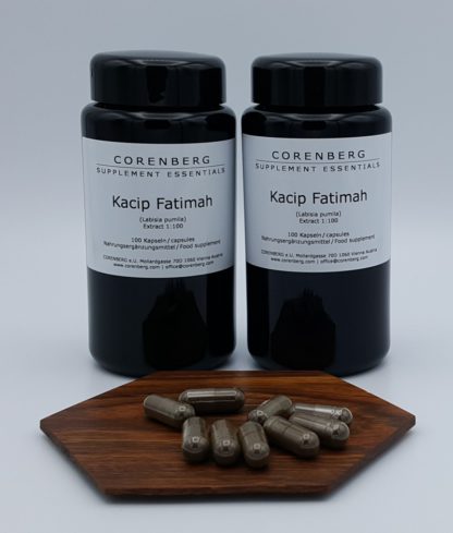 Double pack CORENBERG® Kacip Fatimah capsules
