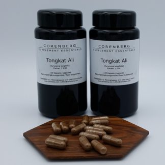 Two packs of CORENBERG® Tongkat Ali 1:200 capsules