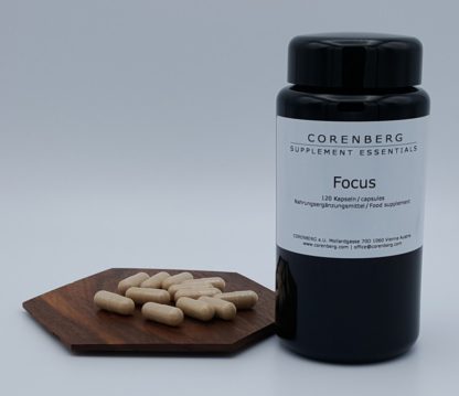 CORENBERG® Focus Capsules with vegan caps